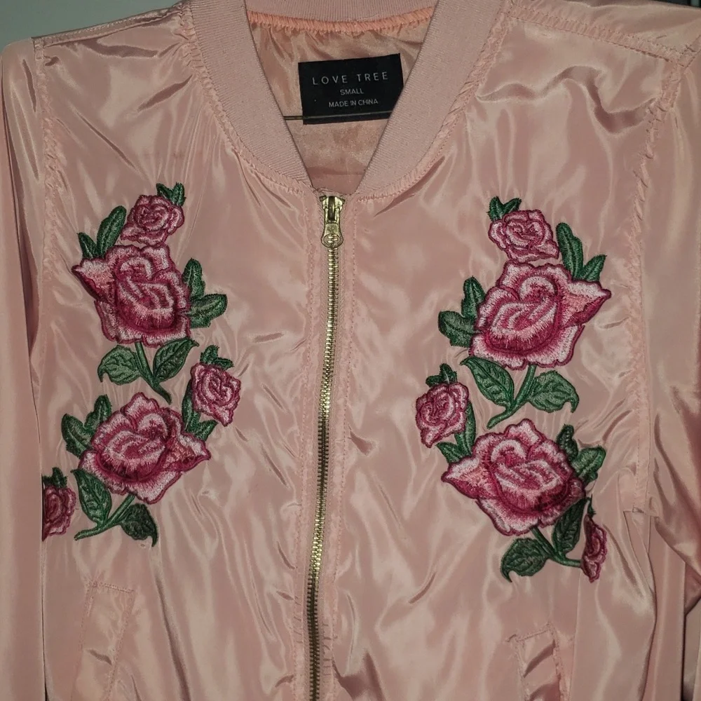 Light Pink Rose Jacket - Picture 1 of 6